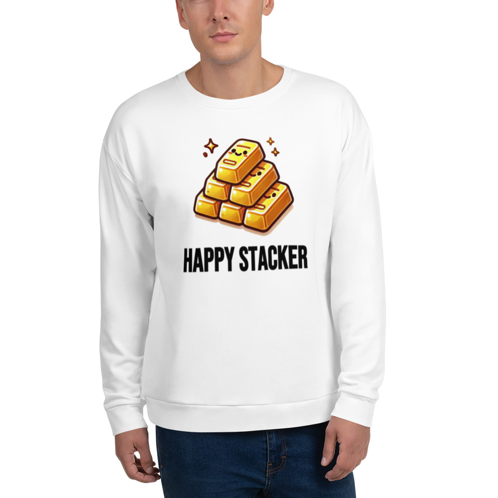 "Happy Stacker" Unisex Sweatshirt