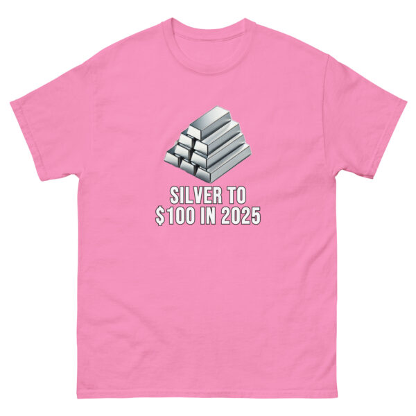 "Silver to $100 in 2025" Price Point T-Shirt - Image 11