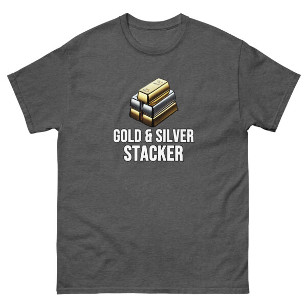 "Gold Silver Stacker" Price Point T-Shirt - Image 8