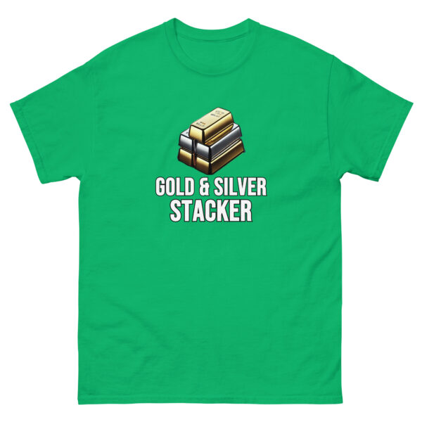 "Gold Silver Stacker" Price Point T-Shirt - Image 10