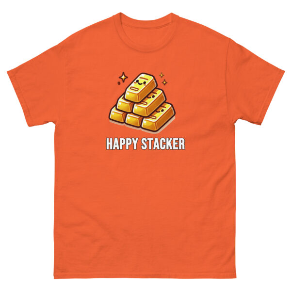 "Happy Stacker" Price Point T-Shirt - Image 11