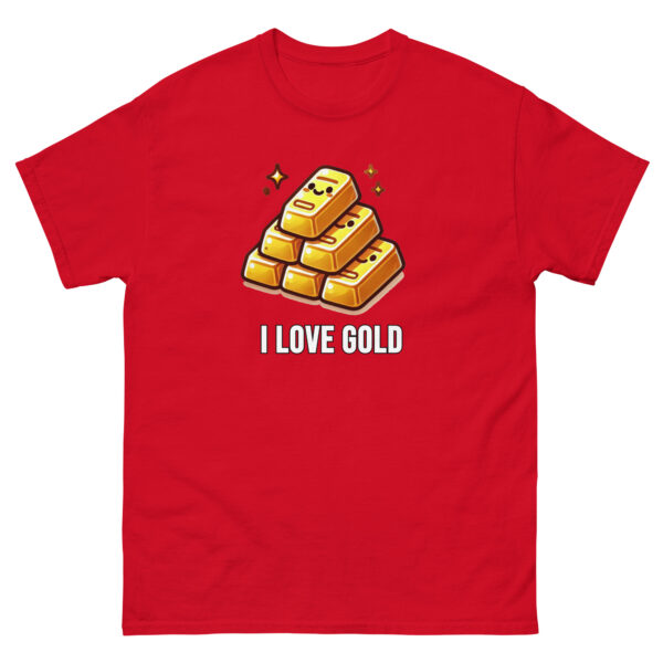 "I Love Gold" Price Point T-Shirt - Image 4