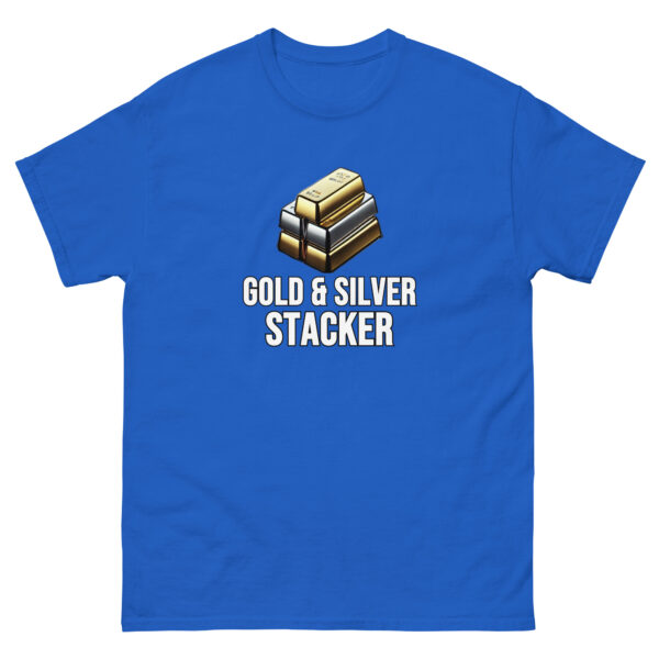 "Gold Silver Stacker" Price Point T-Shirt - Image 7