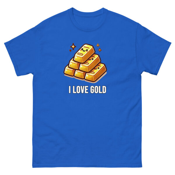 "I Love Gold" Price Point T-Shirt - Image 7