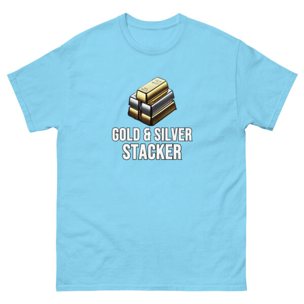 "Gold Silver Stacker" Price Point T-Shirt - Image 14