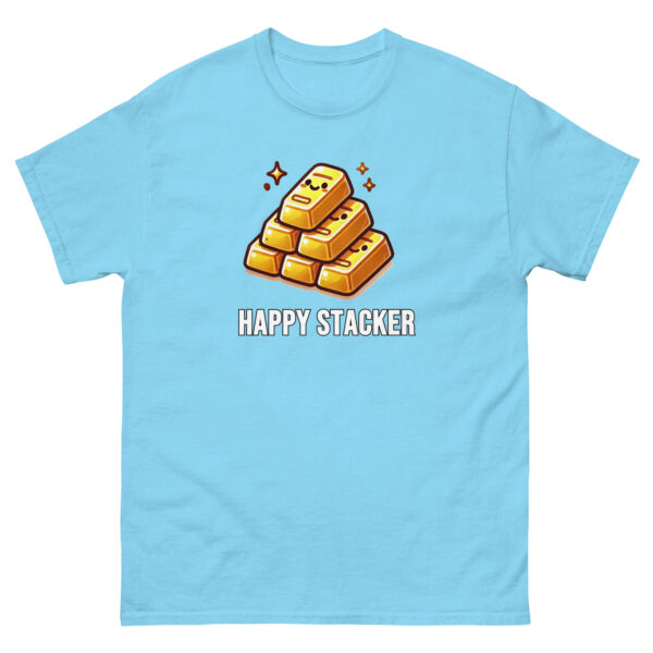 "Happy Stacker" Price Point T-Shirt - Image 6