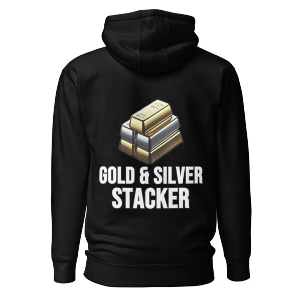 "Gold and Silver Stacker" Premium Hoodie