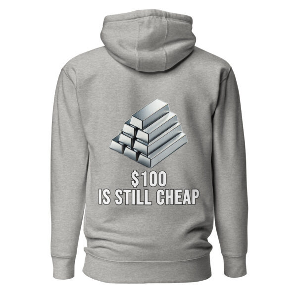 "$100 Is Still Cheap" Premium Hoodie - Image 7