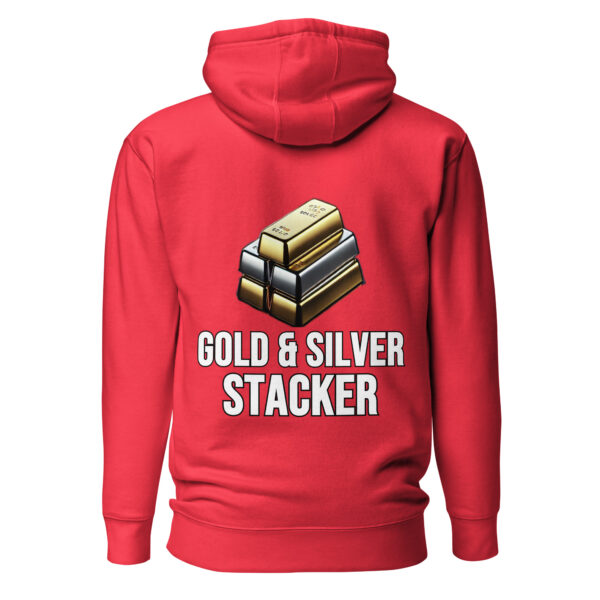 "Gold and Silver Stacker" Premium Hoodie - Image 5