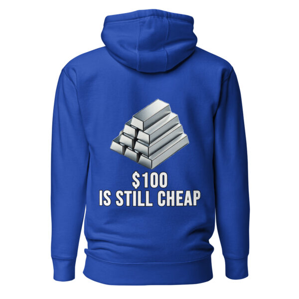 "$100 Is Still Cheap" Premium Hoodie - Image 3