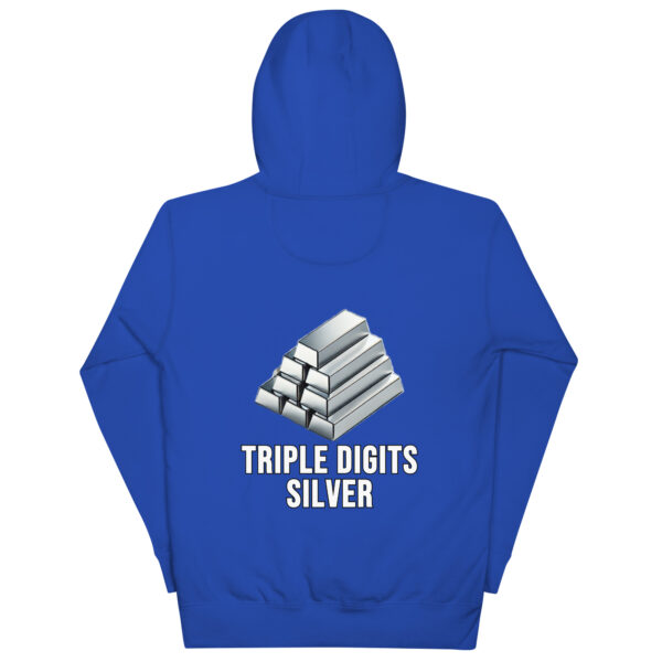 "Triple Digits Silver" Premium Hoodie