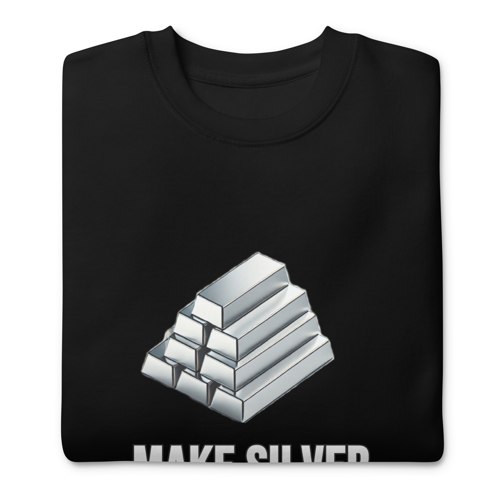 "Make Silver Great Again" Premium Sweatshirt - Image 2