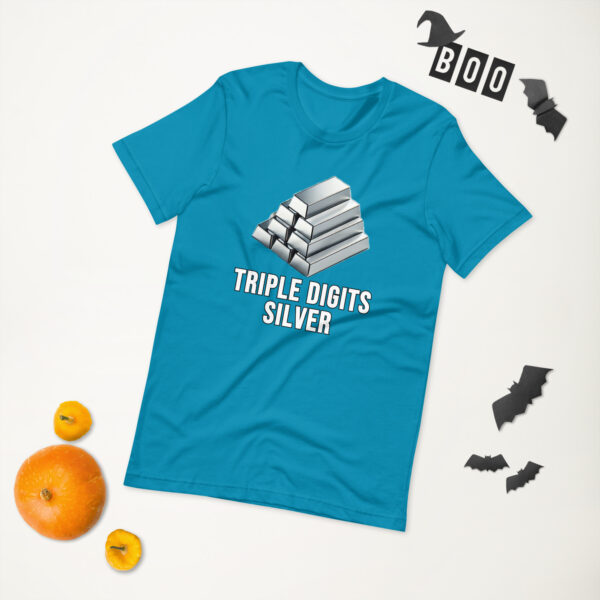 "Triple Digits Silver" Premium T-Shirt - Image 167