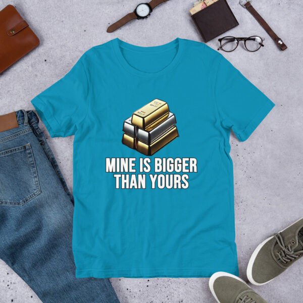 "Mine Is Bigger Than Yours" Premium T-Shirt - Image 4