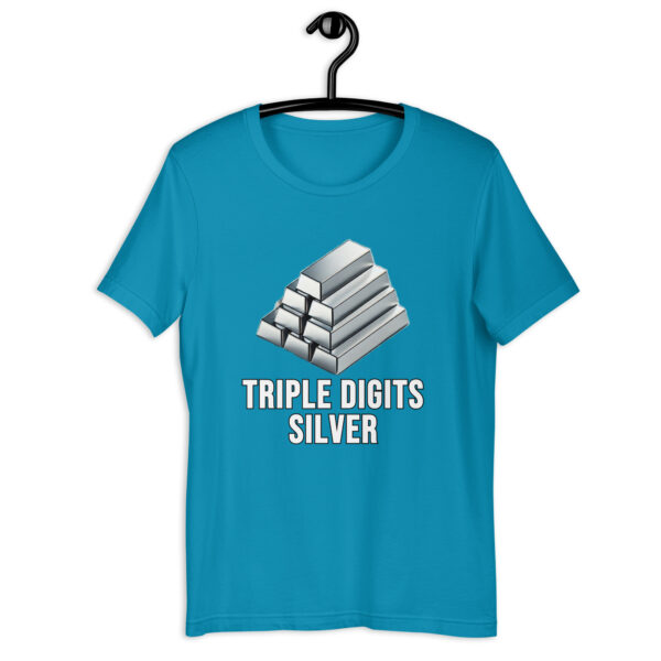 "Triple Digits Silver" Premium T-Shirt - Image 162