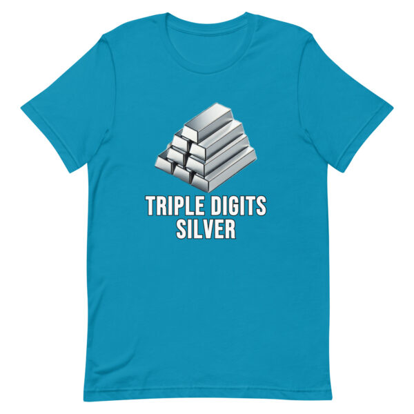 "Triple Digits Silver" Premium T-Shirt - Image 164