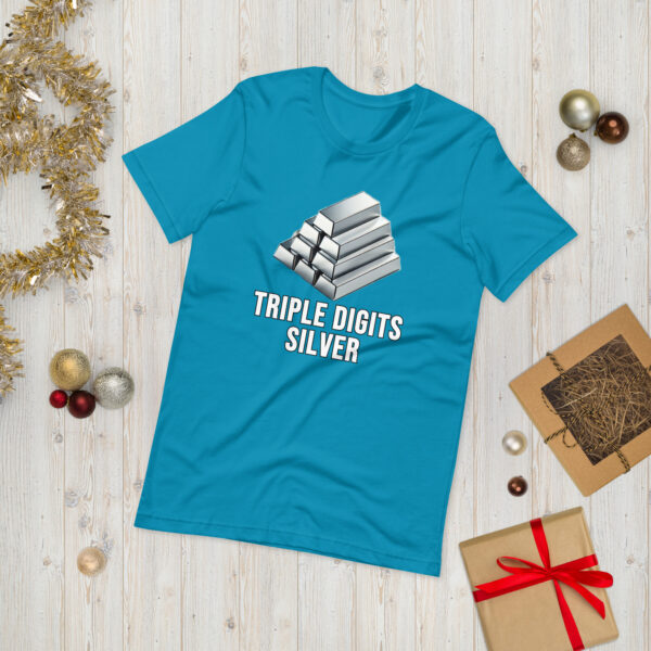 "Triple Digits Silver" Premium T-Shirt - Image 168