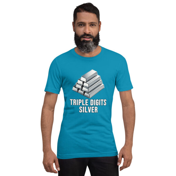 "Triple Digits Silver" Premium T-Shirt - Image 174