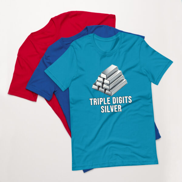 "Triple Digits Silver" Premium T-Shirt - Image 175