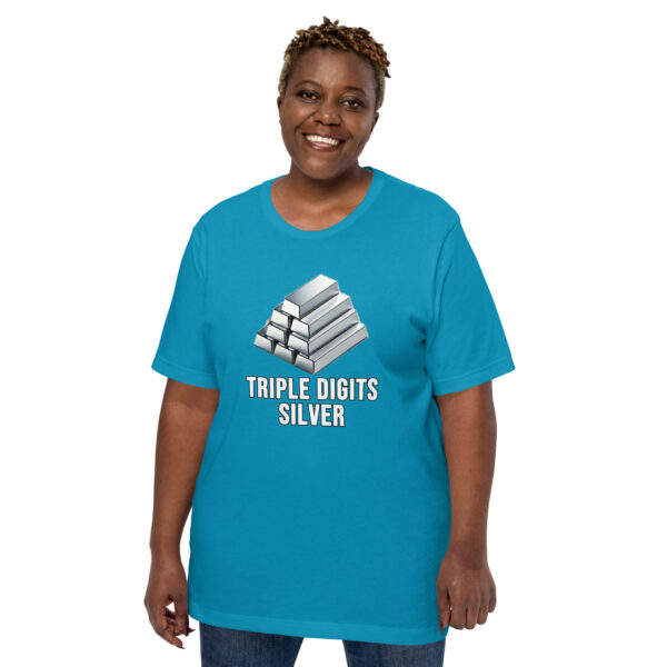 "Triple Digits Silver" Premium T-Shirt - Image 178