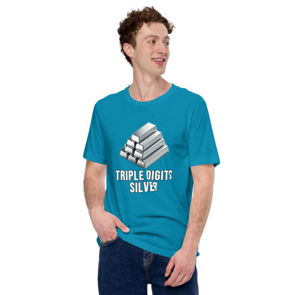 "Triple Digits Silver" Premium T-Shirt - Image 179