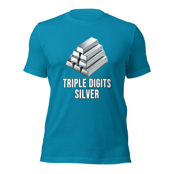 "Triple Digits Silver" Premium T-Shirt - Image 188