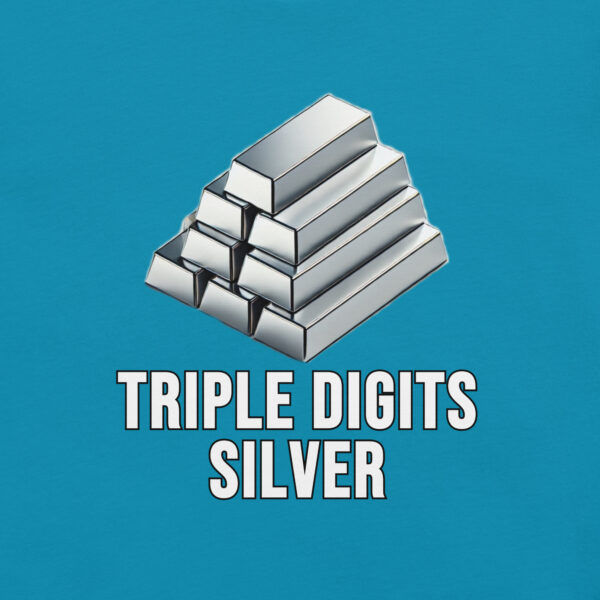 "Triple Digits Silver" Premium T-Shirt - Image 192