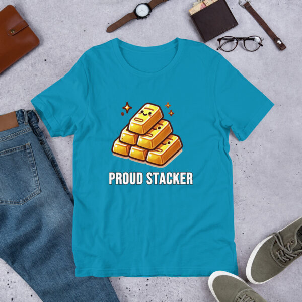 "Proud Stacker" Premium T-Shirt - Image 4