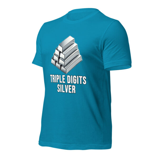 "Triple Digits Silver" Premium T-Shirt - Image 190