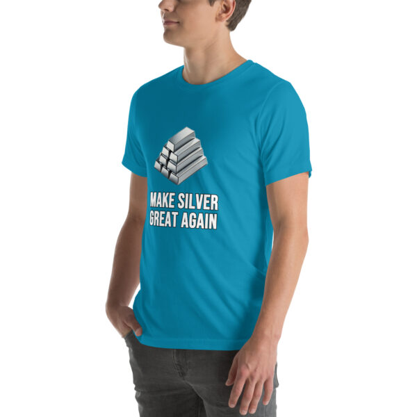 "Make Silver Great Again" Premium T-Shirt - Image 23