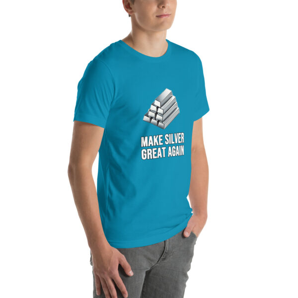 "Make Silver Great Again" Premium T-Shirt - Image 25