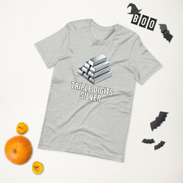 "Triple Digits Silver" Premium T-Shirt - Image 323