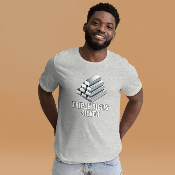 "Triple Digits Silver" Premium T-Shirt - Image 343