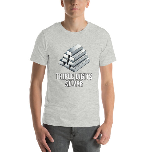 "Triple Digits Silver" Premium T-Shirt - Image 301