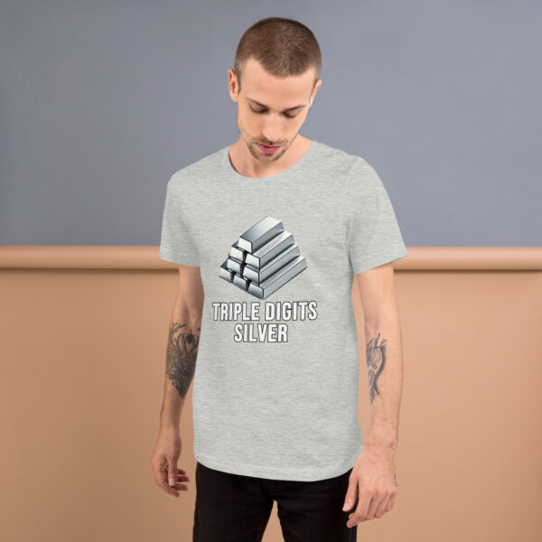 "Triple Digits Silver" Premium T-Shirt - Image 305