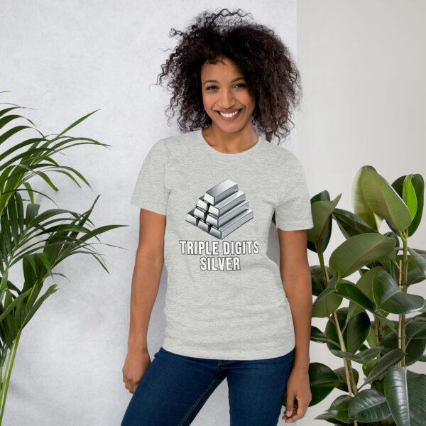 "Triple Digits Silver" Premium T-Shirt - Image 309