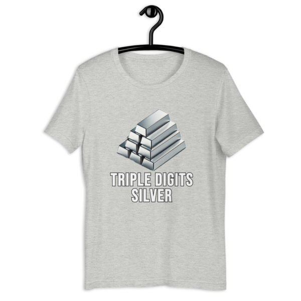 "Triple Digits Silver" Premium T-Shirt - Image 318