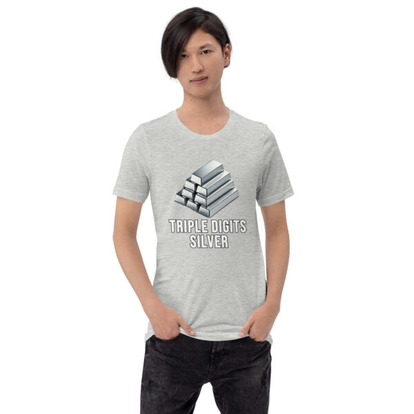 "Triple Digits Silver" Premium T-Shirt - Image 319