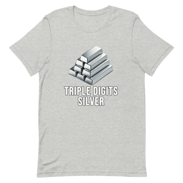 "Triple Digits Silver" Premium T-Shirt - Image 320