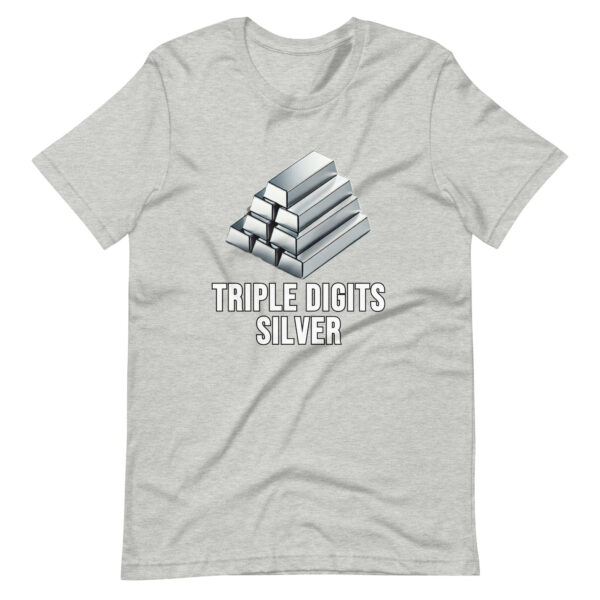 "Triple Digits Silver" Premium T-Shirt - Image 321