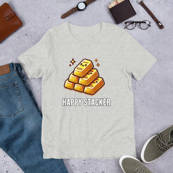 "Happy Stacker" Premium T-Shirt - Image 6