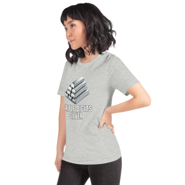 "Triple Digits Silver" Premium T-Shirt - Image 313