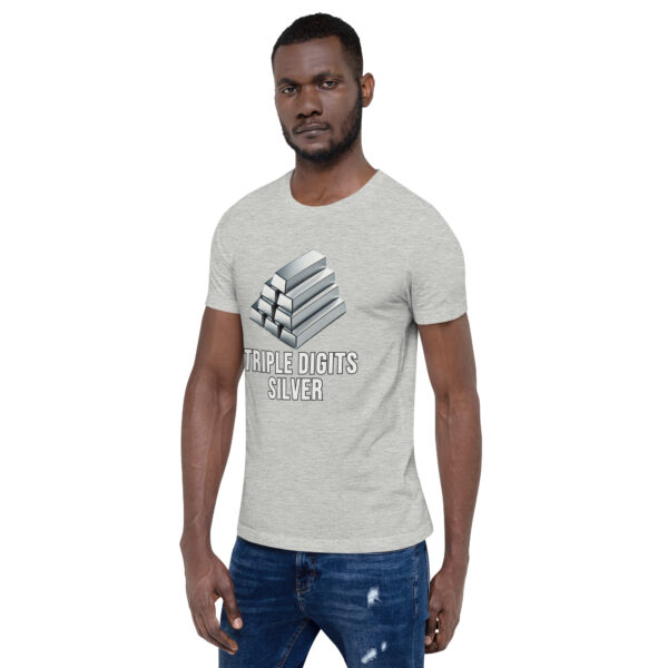 "Triple Digits Silver" Premium T-Shirt - Image 316