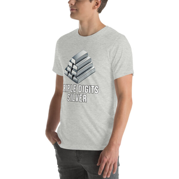 "Triple Digits Silver" Premium T-Shirt - Image 370