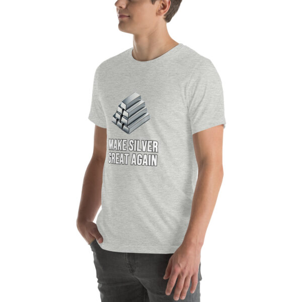 "Make Silver Great Again" Premium T-Shirt - Image 35