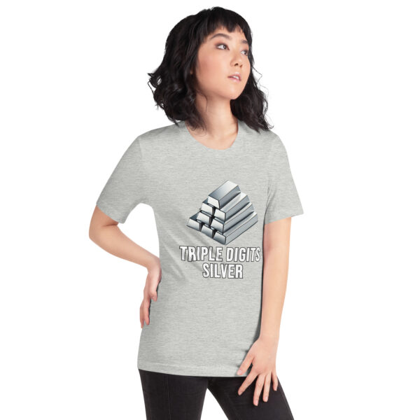 "Triple Digits Silver" Premium T-Shirt - Image 314