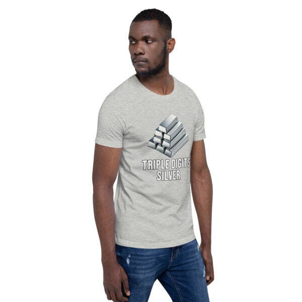 "Triple Digits Silver" Premium T-Shirt - Image 317