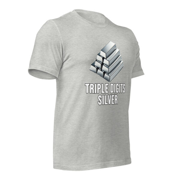 "Triple Digits Silver" Premium T-Shirt - Image 347