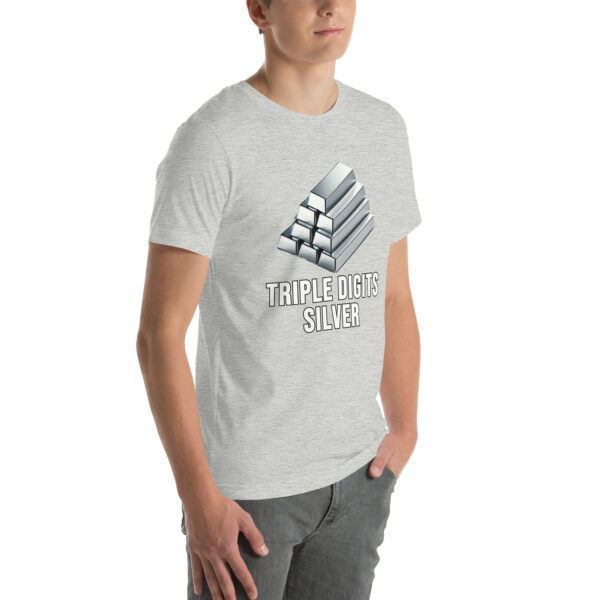 "Triple Digits Silver" Premium T-Shirt - Image 372