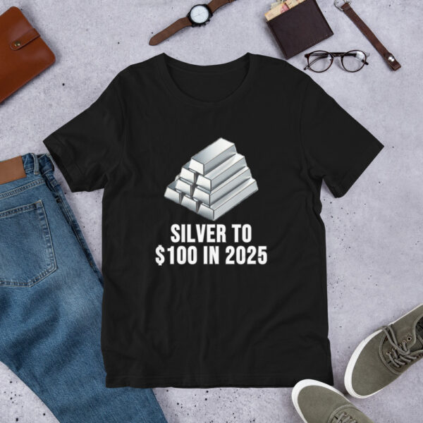 "$100 Silver In 2025" Premium T-Shirt